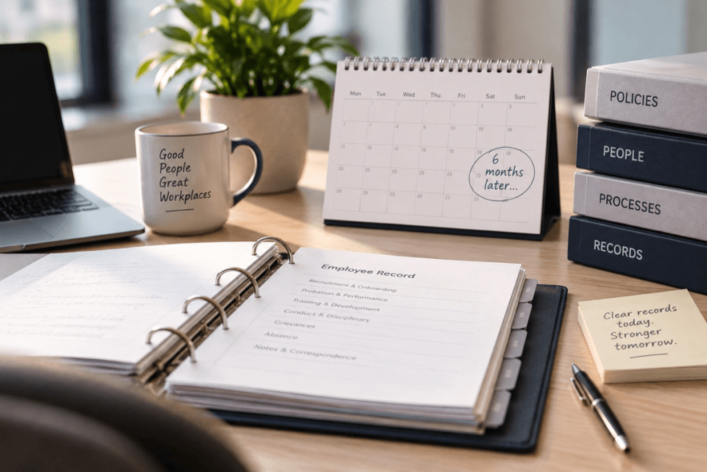 HR record-keeping and workplace decision documentation HR record-keeping and workplace decision documentation